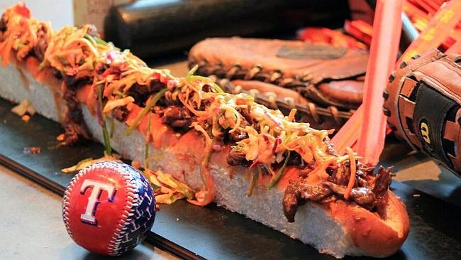 Meet 'Boomstick,' Baseball's Largest Hot Dog