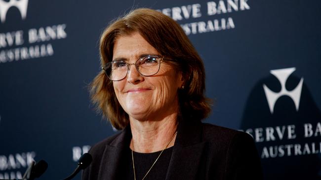Reserve Bank Governor Michele Bullock may have to move in August. Picture: Nikki Short