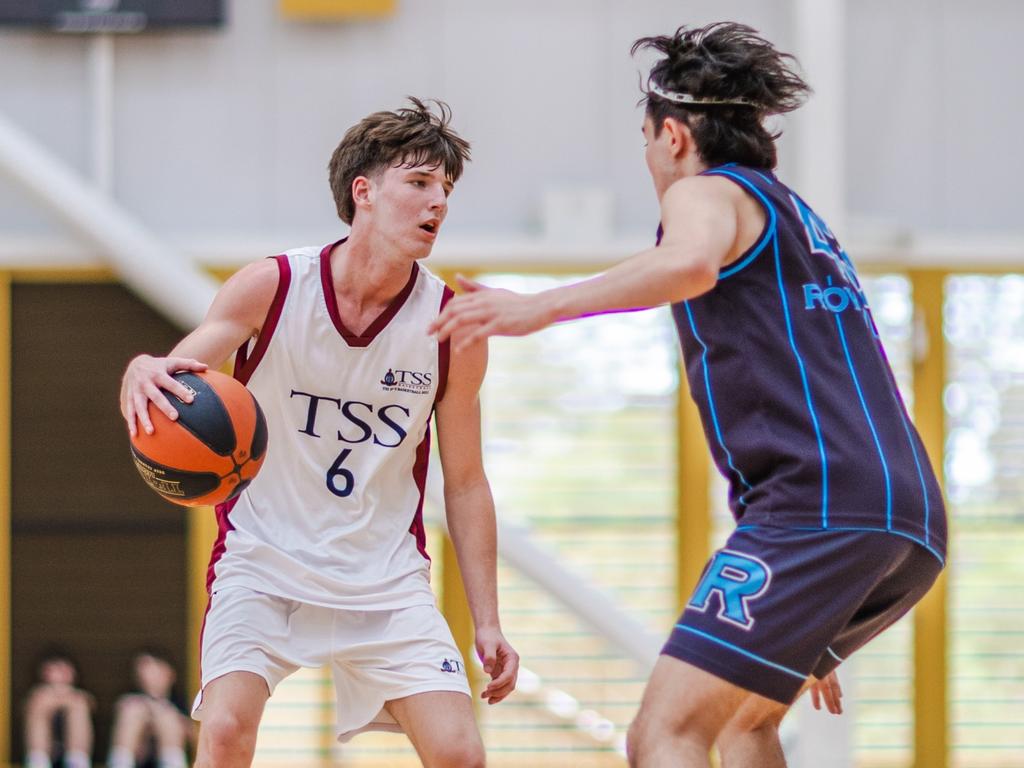 The Southport School player Ben Tweedy during the Basketball Australia Schools Championships. Picture: Taylor Earnshaw