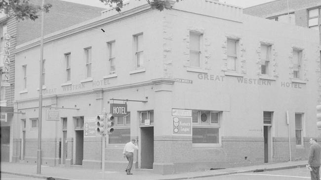 The Great Western Hotel pictured in 1972. Picture: KJ Halla