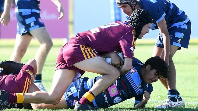 Confraternity Carnival 2024. Southern Cross Catholic College v St Patrick's Gympie. Picture: Shae Beplate.