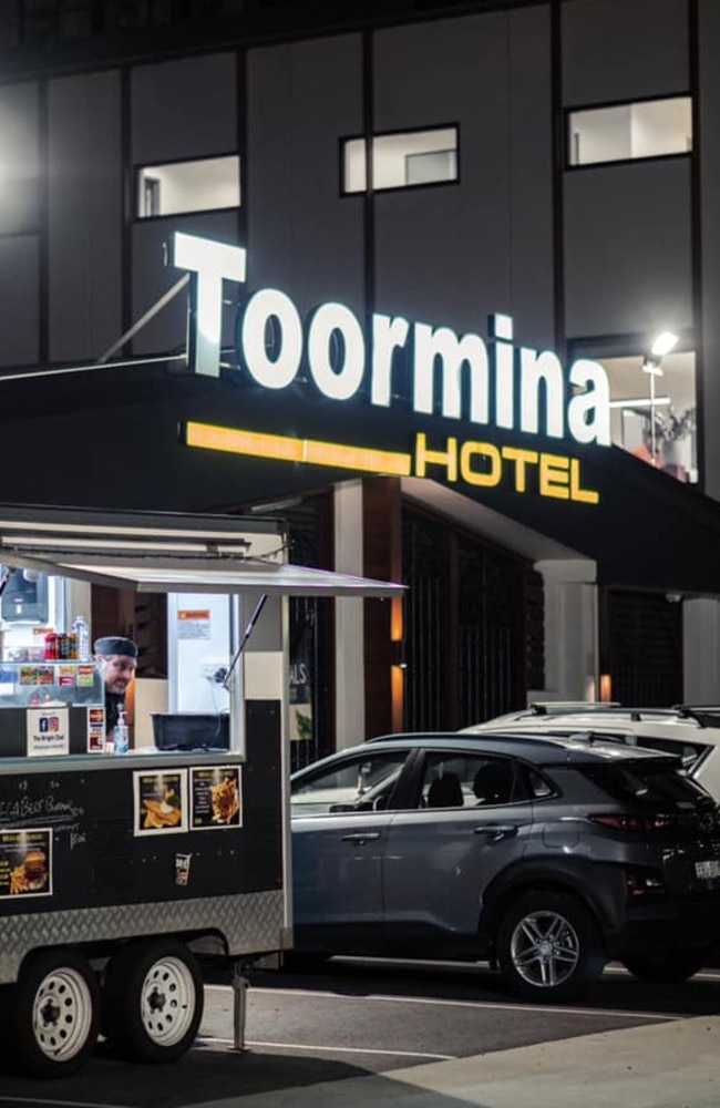 The Toormina Hotel.