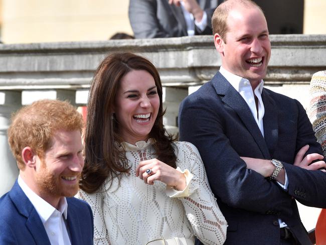 Prince Harry, Kate Middleton and Prince William will be at the wedding. Picture: Andrew Parsons — WPA Pool/Getty Images