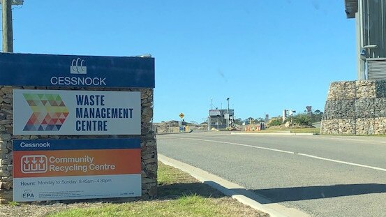 An investigation is underway after a man died at Cessnock tip.