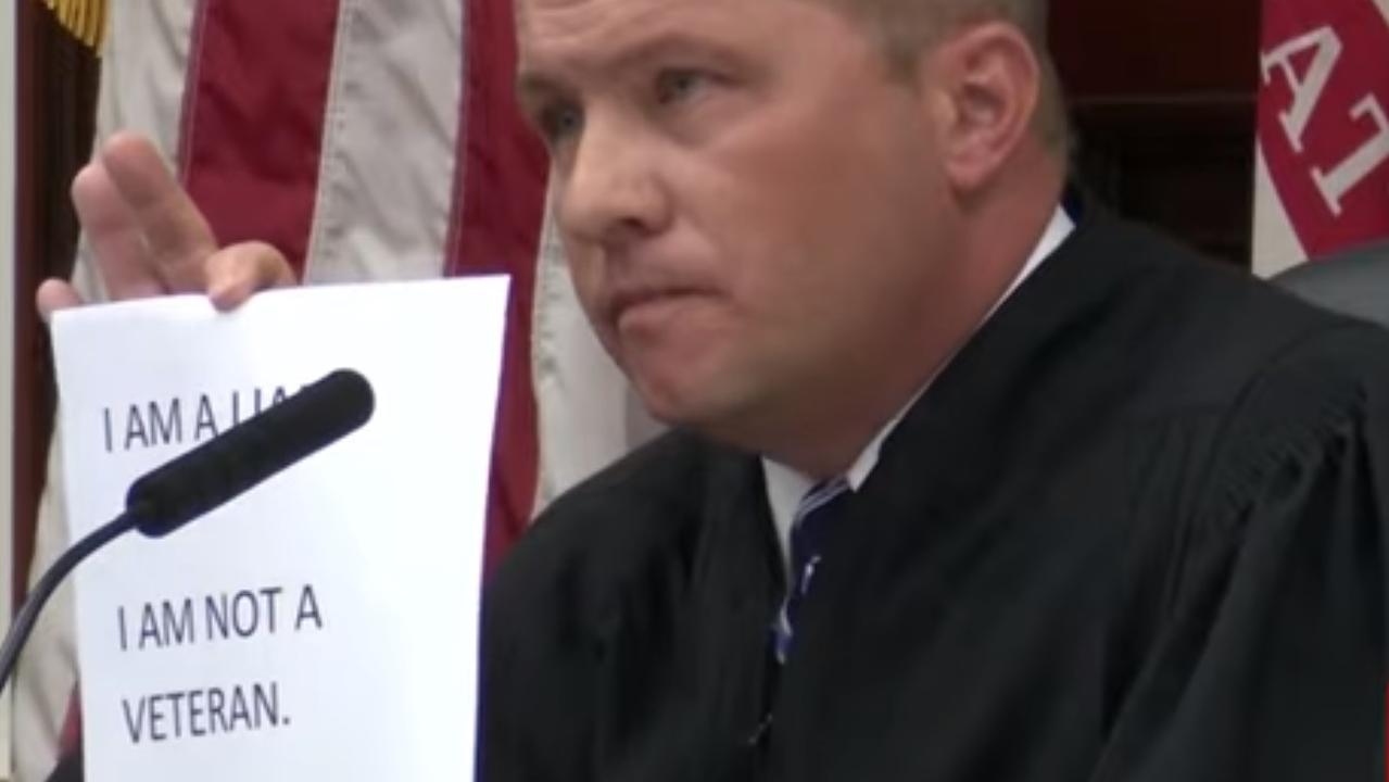 Judge Sentences Men Faking As Veterans To Write Lines, Wear Humiliating ...