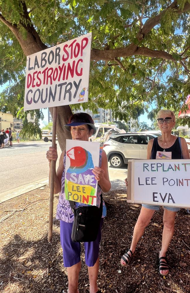Local issues were also represented within the march. Picture: Harry Brill.