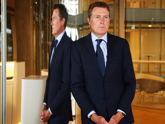 31/1/18: Attorney-General Christian Porter at his Commonwealth Parliamentary Offices in Sydney. John Feder/The Australian.