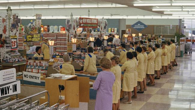 1968: Coles New World, Greensborough. Picture: Coles Myer Ltd/State Library Victoria