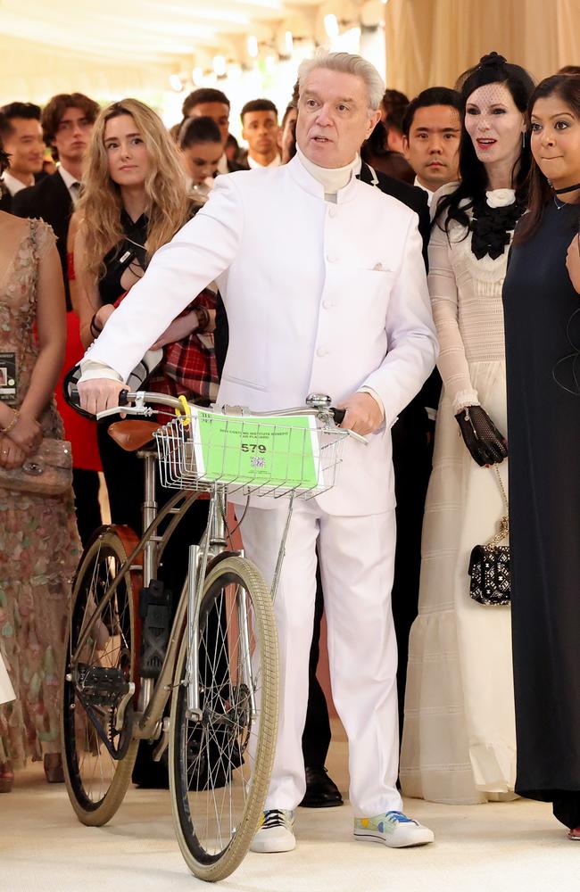 David Byrne. Picture: Mike Coppola/Getty