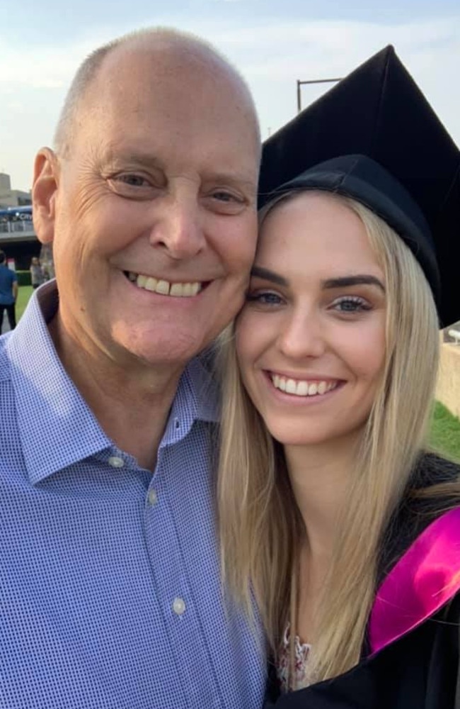 Allan Woodford with daughter, Madie.