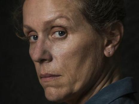 Frances McDormand stars in Three Billboards Outside Ebbing, Missouri. Photo: Merrick Morton/Fox Searchlight