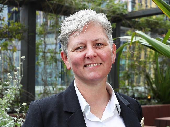 1/11/23: Westpac Chief Economist Luci Ellis at their Sydney offices. John Feder/The Australian.