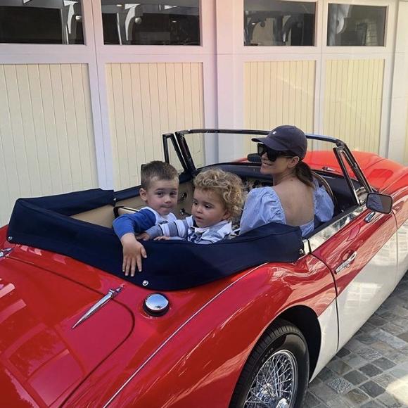 Marly Boyd is turning heads in the Southern Highlands driving around in her red sports car. Picture: Instagram