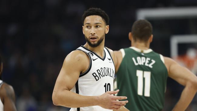 Ben Simmons hasn’t had the best of starts at the Brooklyn Nets. Photo: John Fisher/Getty Images/AFP