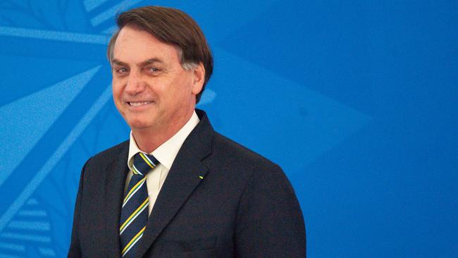 President of Brazil Jair Bolsonaro has played down the threat from coronavirus. Picture: Getty Images.