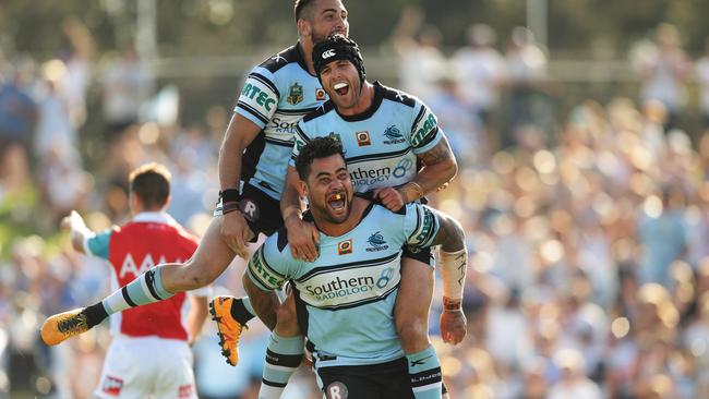 Andrew Fifita put the Sharks on his back on Sunday.