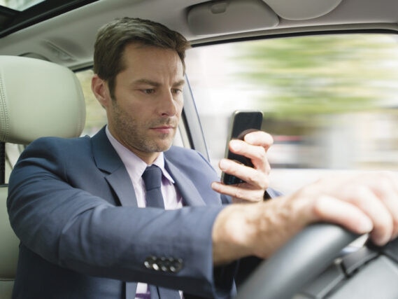 No broker is suggesting you do this. But Canaccord Genuity is a fan of road safety tech company Acensus. Picture: Getty Images