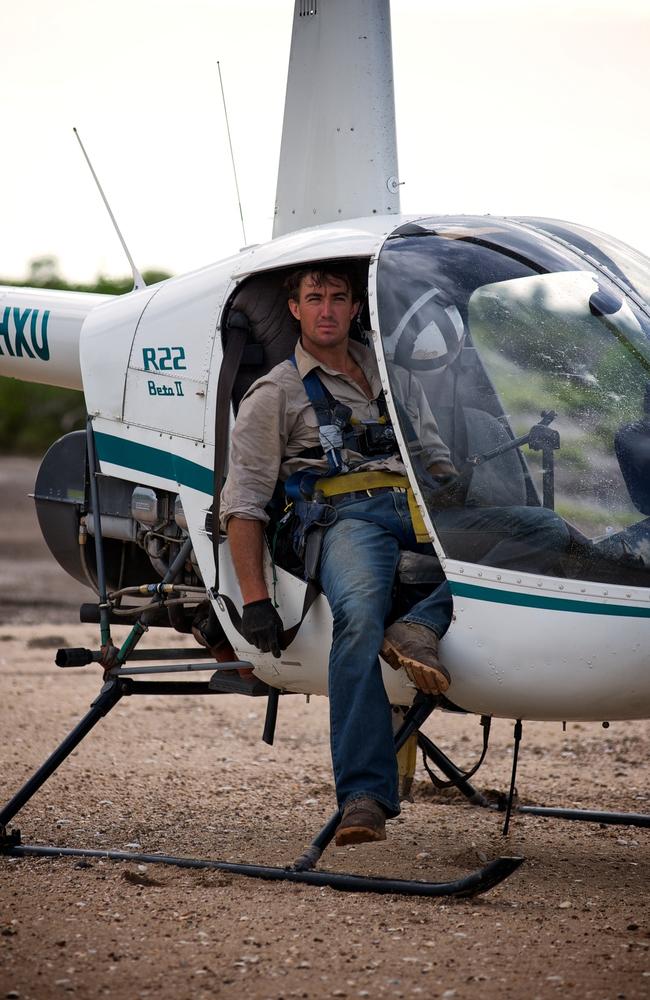 Matt Wright first starred in the Outback Wrangler series that aired on the National Geographic. His latest show - Wild Croc Territory - first aired on Channel 9 and now streams on Netflix.