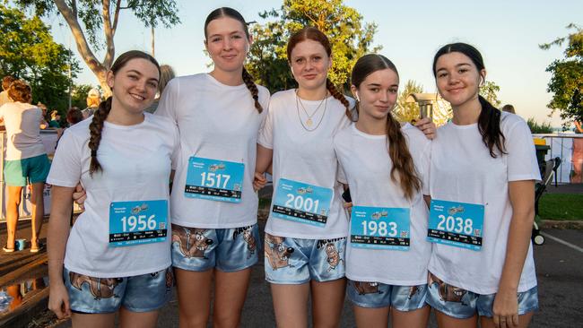 Abbey George, Tamsin Groves, Zia McLeod, Roma Lewis and Greta Strohmay. Picture: Pema Tamang Pakhrin.