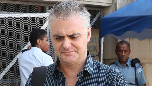 John Nikolic at the Suva High Court, where he was sentenced to a maximum 23 years in prison. Picture: Gary Ramage