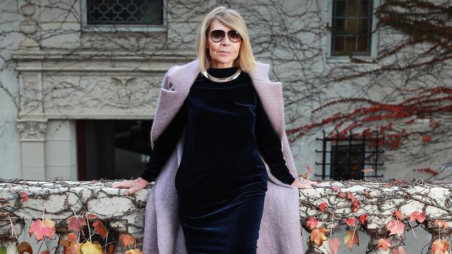 Carla Zampatti at her home in Woollahra in May last year. Picture: John Feder/The Australian.