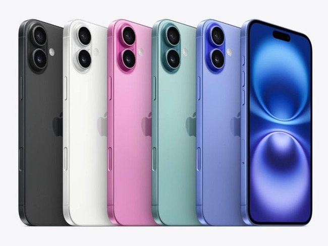 Apple's latest launch comes in a new range of colours. Picture: Apple.