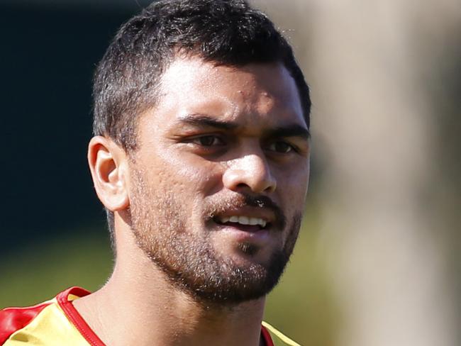 Gold Coast Suns training, Karmichael Hunt. Picture: JERAD WILLIAMS