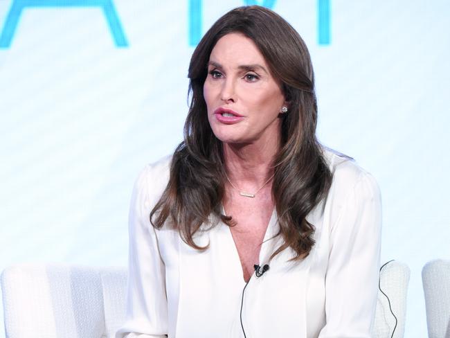 Speaking up ... Caitlyn Jenner participates in E!'s "I Am Cait" panel. Picture: AP