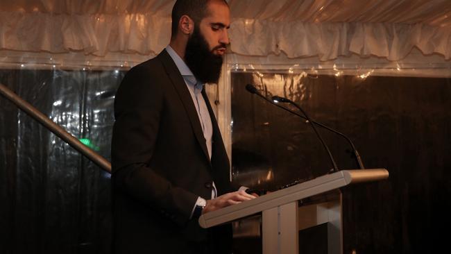 Houli attended the PM’s Iftar dinner. Picture: Andrew Meares/Fairfax Media