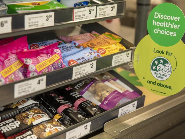 80 per cent of displays will now be made up of healthier options all priced at $3 or under. Picture: Supplied