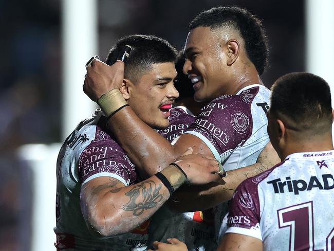 Manly have beaten Melbourne at home to end a three-game losing streak. Picture: Getty Images