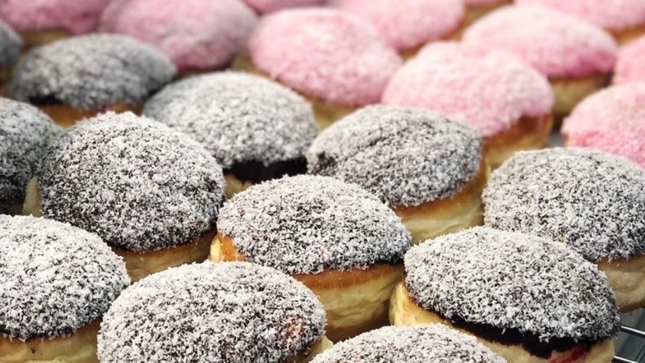 Daniel’s Donuts Australia Day lamington doughnut Herald Sun