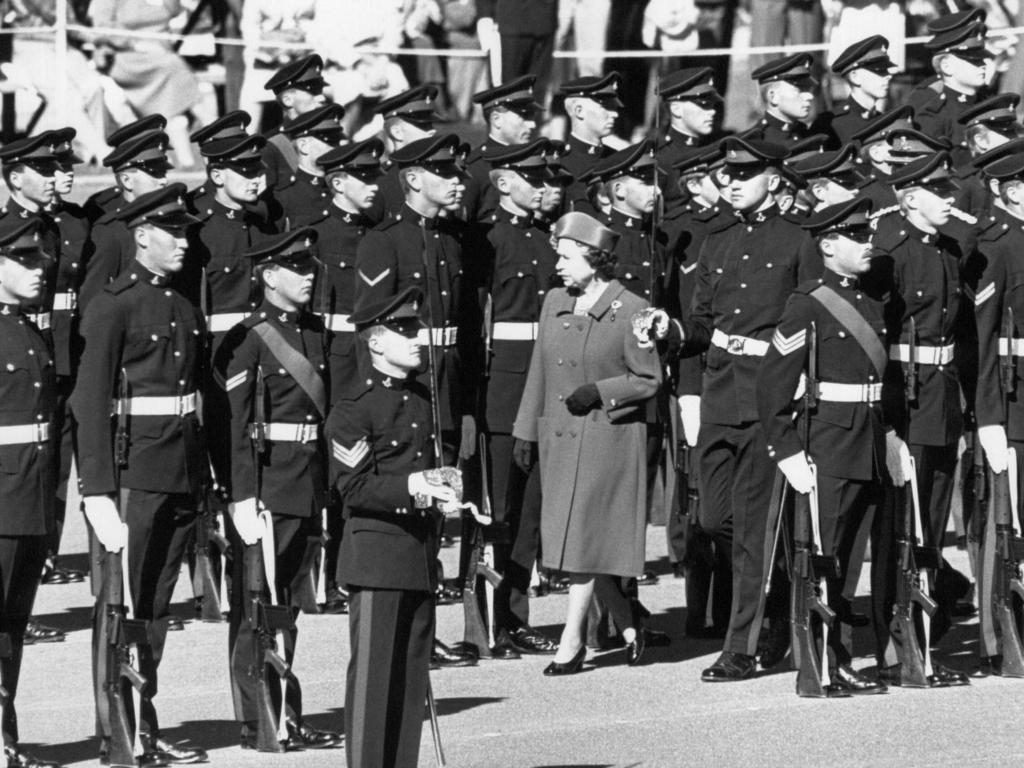 <b>1988 – Canberra</b> 1988 saw celebrations for the bicentenary of Australia and once again the Queen and Prince Philip travelled Down Under. The Queen opened the World Expo in Brisbane and, on May 9, the new Parliament House in Canberra – 61 years to the day after her father opened the Provisional Parliament House (now Old Parliament House). The following day the Queen inspected the troops at the Royal Military College Duntroon.