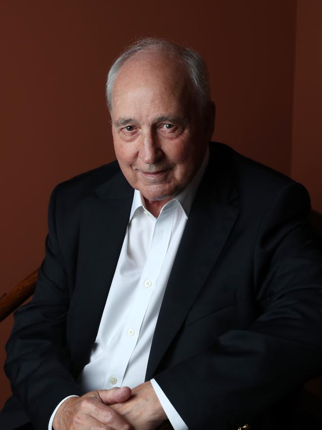 Paul Keating. Picture: John Feder