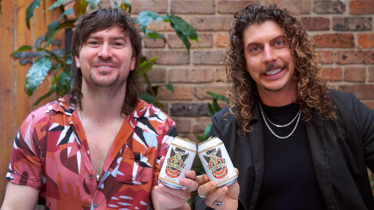 Peking Duk’s Adam Hyde and Reuben Styles have launched a non-alcoholic lager in partnership with Queensland's Sobah Beverages.