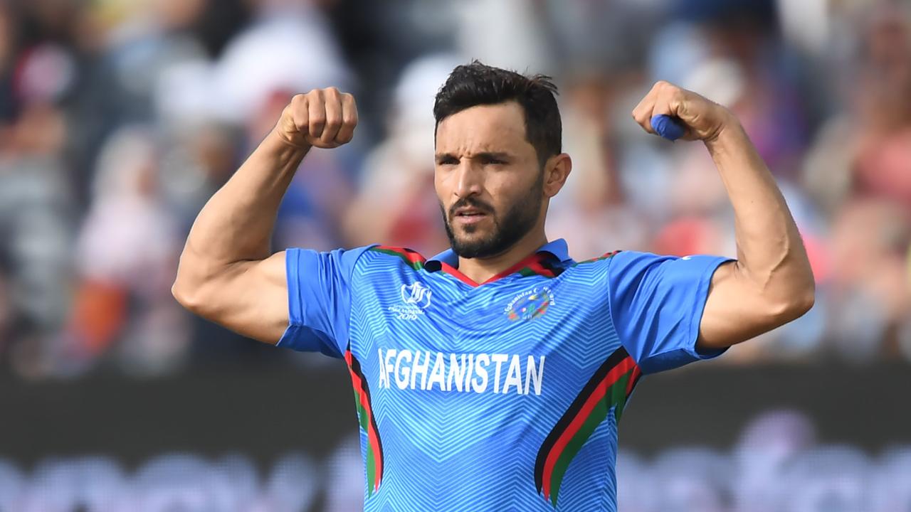 Statement of intent: Afghanistan's captain Gulbadin Naib has transformed his side into genuine future contenders. Photo by Dibyangshu Sarkar.