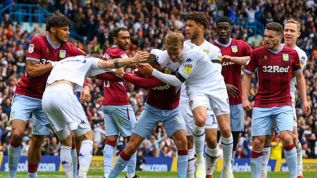 The Leeds-Villa clash was certainly a tasty affair.