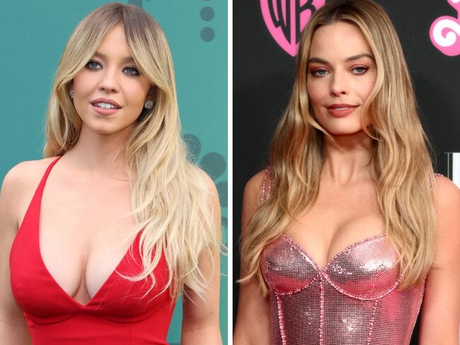 Sydney Sweeney and Margot Robbie