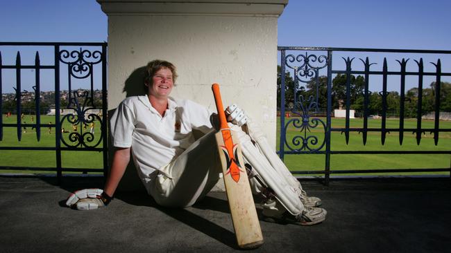 Schoolboy Steve Smith is all smiles after playing for the NSW Combined High Schools.