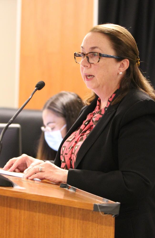 Senior counsel assisting Kate Eastman AM SC speaking at the Royal Commission into Violence, Abuse, Neglect and Exploitation of People with Disability. Picture: Provided by the Royal Commission.