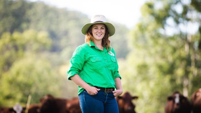 Co-founder of direct-to-consumer beef producer Our Cow Bianca Tarrant. Picture: Elise Derwin