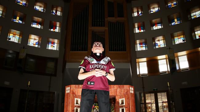 Father Jack Robson is praying for a miracle for ManLy to make the NRL finals series.