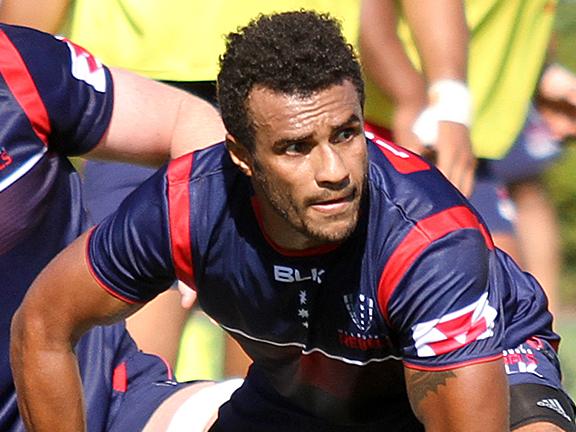 Melbourne Rebels recruit Will Genia at training. Picture: Chris Gottaas