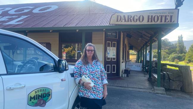 Rural Minds presenter Leanne Jennings in Dargo in regional Victoria.