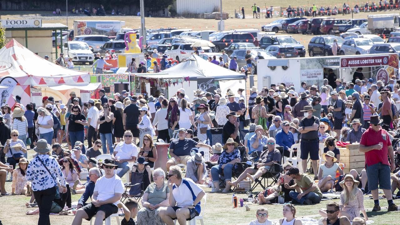 Festival A Taste of the Huon saw a record day for crowds and an