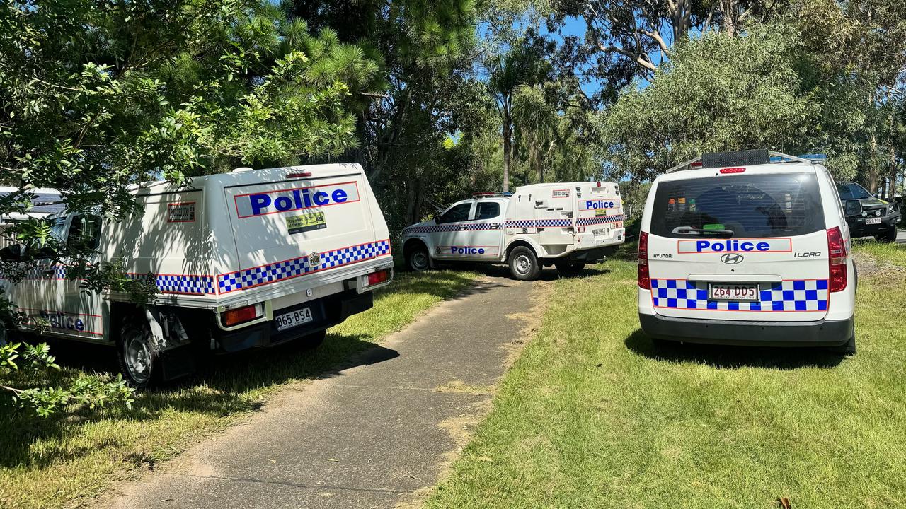 A Queensland Ambulance Service spokeswoman said the man sustained significant life-threatening chest injuries and was fighting for life following excavator rollover. Picture: Supplied.