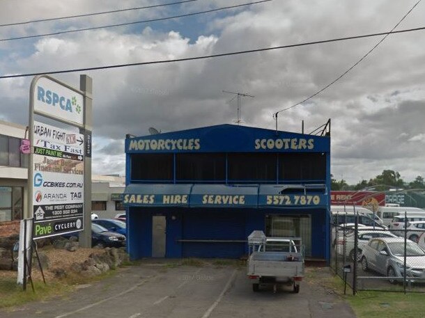 The site on the Gold Coast Highway at Miami that formerly housed a scooter sales and hire business (above) has been transformed into a cruelty-free food and retail marketplace.