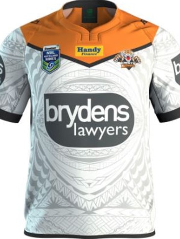 Wests tigers shop auckland nines jersey