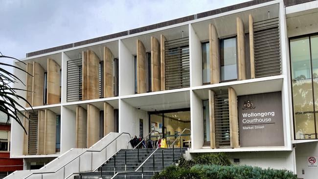 The trial is taking place in the Wollongong courthouse.