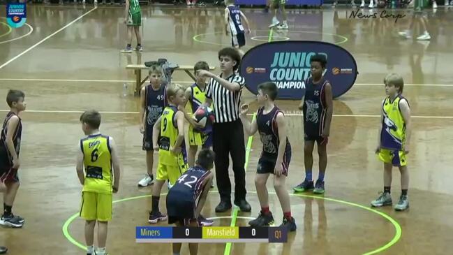 Replay: Basketball Victoria Under-12 Country Championships - Mansfield Eagles v Wodonga Wolves (Boys)